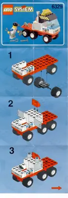 LEGO City Truck Stop Café Cafe • Set 6329 • SetDB