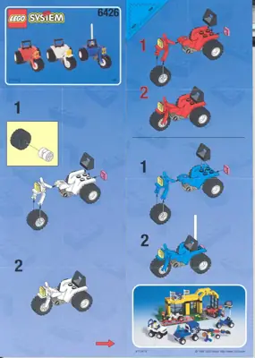 LEGO City Super Cycle Center • Set 6426 • SetDB
