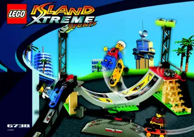 LEGO Island Xtreme Stunts Skateboard Challenge • Set 6738