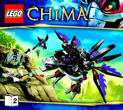LEGO CHIMA Razar's CHI Raider • Set 70012 • SetDB