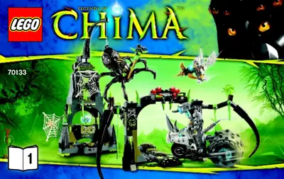 シェン LEGO CHIMA Spinlyn's Cavern • Set 70133 • SetDB