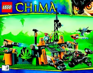 LEGO CHIMA Lavertus' Outland Base • Set 70134 • SetDB