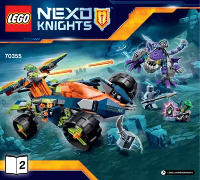 さっﾁｬﾝ★ LEGO NEXO KNIGHTS: Aaron's Rock Climber (70355) for sale online | eBay