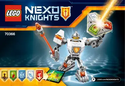 LEGO NEXO KNIGHTS Battle Suit Lance • Set 70366 • SetDB