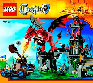 LEGO Castle Dragon Mountain Set 70403 SetDB