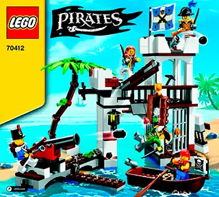 LEGO Pirates Soldiers Fort Set 70412 SetDB