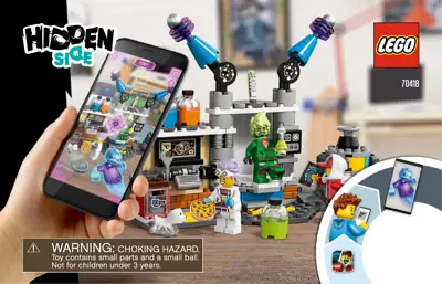 LEGO Hidden Side J.B.'s Ghost Lab • Set 70418 • SetDB