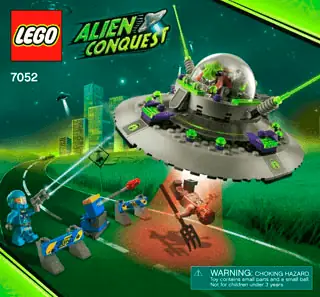 LEGO Alien Conquest UFO Abduction • Set 7052 • SetDB