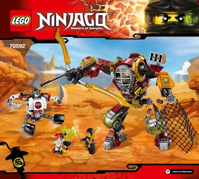 LEGO NINJAGO Salvage M.E.C • Set 70592 • SetDB