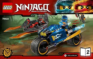 LEGO NINJAGO Desert Lightning • Set 70622 • SetDB