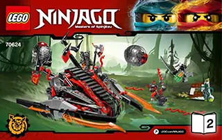 る LEGO NINJAGO Vermillion Invader • Set 70624 • SetDB