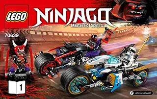 LEGO NINJAGO Street Race of Snake Jaguar • Set 70639 • SetDB