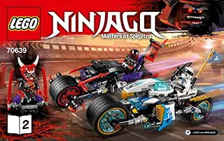 LEGO NINJAGO Street Race of Snake Jaguar • Set 70639 • SetDB