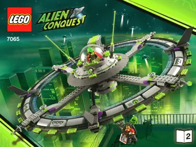 LEGO Alien Conquest Alien Mothership • Set 7065 • SetDB