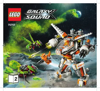 LEGO Galaxy Squad CLS-89 Eradicator Mech • Set 70707 • SetDB