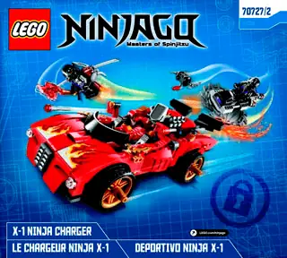 LEGO NINJAGO X-1 Ninja Charger • Set 70727 • SetDB