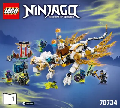 LEGO NINJAGO Master Wu Dragon • Set 70734 • SetDB