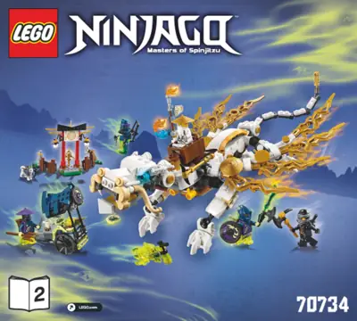 LEGO NINJAGO Master Wu Dragon • Set 70734 • SetDB