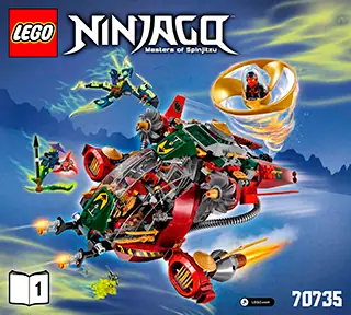 NINJAGO MASTERS OF high quality SPINJITZU 70735