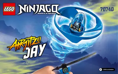 LEGO NINJAGO Airjitzu Jay Flyer • Set 70740 • SetDB