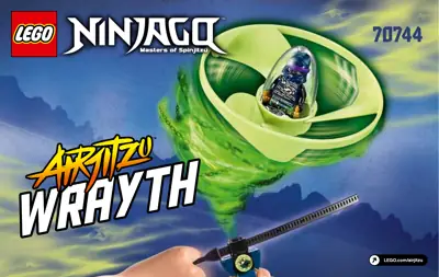 LEGO NINJAGO Airjitzu Wrayth Flyer • Set 70744 • SetDB
