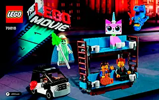 LEGO THE LEGO MOVIE 2 Double-Decker Couch • Set 70818