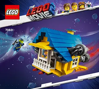 Lego emmet's rescue rocket on sale