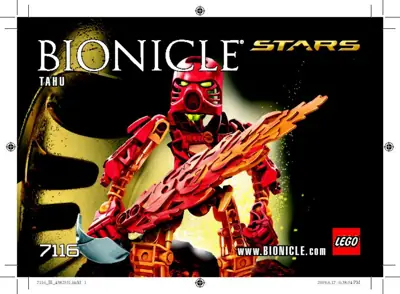 LEGO BIONICLE Tahu • Set 7116 • SetDB • Merlins Bricks