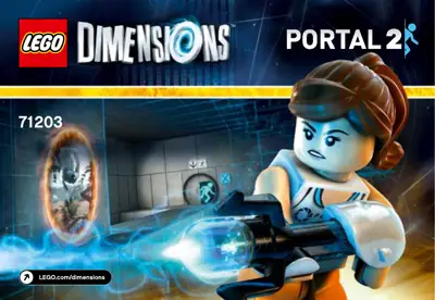 LEGO DIMENSIONS Portal 2 Level Pack • Set 71203 • SetDB