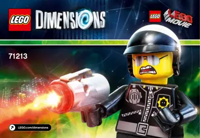 LEGO DIMENSIONS Bad Cop Fun Pack • Set 71213 • SetDB