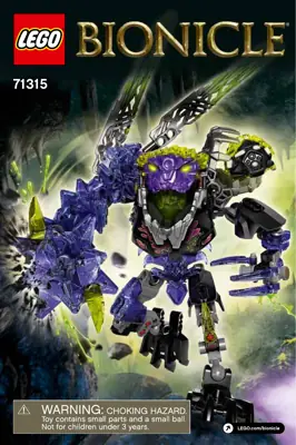 LEGO BIONICLE Quake Beast • Set 71315 • SetDB