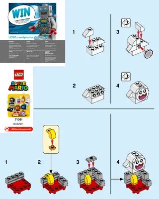 LEGO Super Mario Character Packs • Set 71361 • SetDB