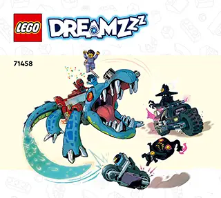 【お買得】 DREAMZzz LEGO Crocodile SetDB • 71458 Set • Car 洋書