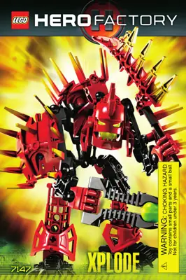 LEGO HERO Factory XPlode • Set 7147 • SetDB • Merlins Bricks