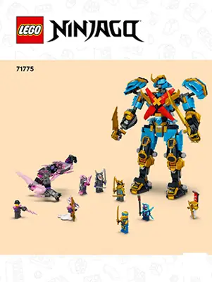 LEGO NINJAGO Nya's Samurai X MECH • Set 71775 • SetDB