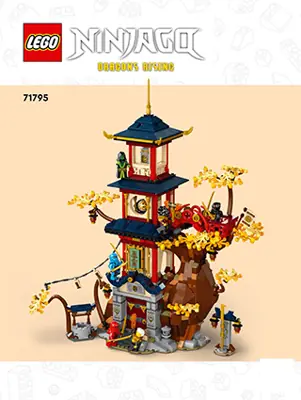 LEGO NINJAGO Temple of the Dragon Energy Cores • Set 71795