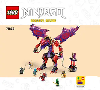LEGO NINJAGO Thunderfang Dragon of Chaos • Set 71832 • SetDB