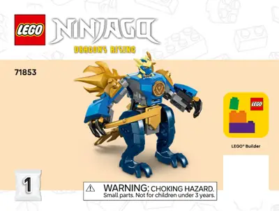 LEGO NINJAGO Jay's Dragon Mech Fight • Set 71853 • SetDB