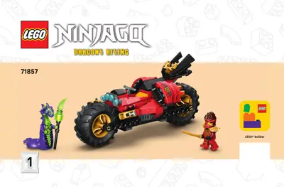 LEGO NINJAGO Ninja Vehicle Tree House Battle • Set 71857