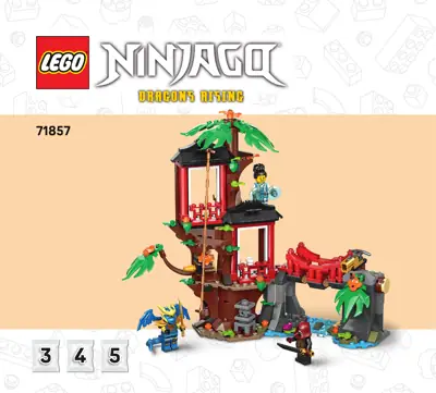 LEGO NINJAGO Ninja Vehicle Tree House Battle • Set 71857