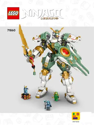 AN LEGO NINJAGO Lloyd's Titan Mech 15th Anniversary 71860 : Target