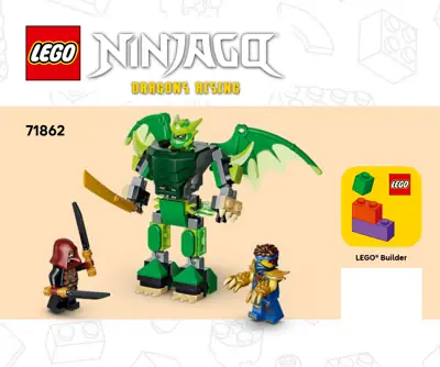 LEGO NINJAGO Lloyd's Dragon Mech Battle Pack • Set 71862