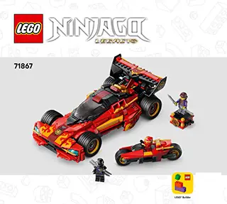 LEGO NINJAGO X-1 Ninja Charger 15th Anniversary • Set 71867