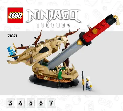 LEGO NINJAGO Battle at the Dragon's Blade • Set 71871