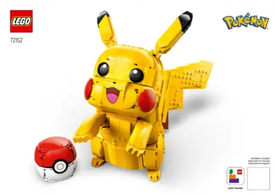 Mimi出品 LEGO Pokémon Pikachu and Poké Ball • Set 72152 • SetDB