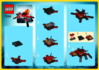 LEGO Creator Crab • Set 7268 • SetDB • Merlins Bricks