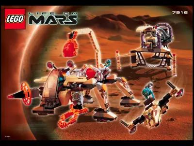 LEGO Space Excavation Searcher • Set 7316 • SetDB