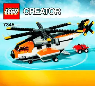 Lego Creator helicopter Brand new in box high quality sealed #7345