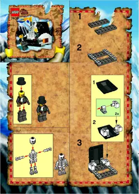LEGO Adventurers Secret of the Tomb • Set 7409 • SetDB