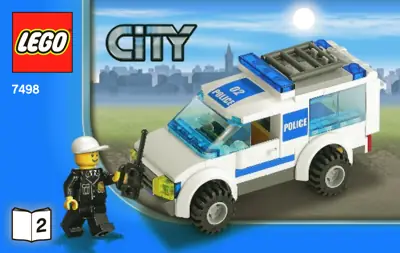 LEGO City Police Station • Set 7498 • SetDB • Merlins Bricks